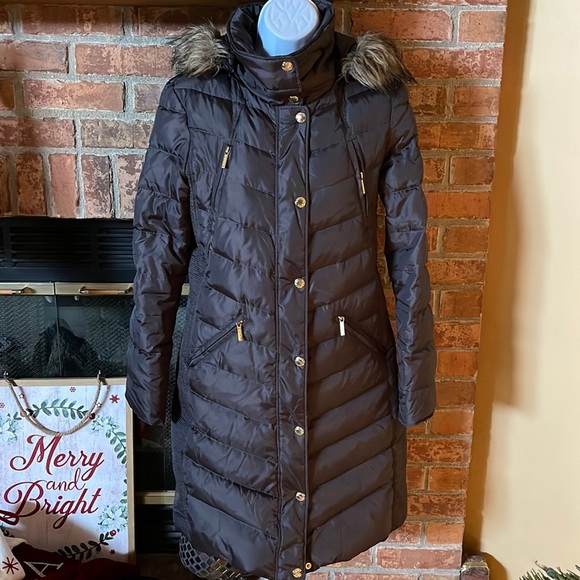 Michael Kors Quilted Down Waterfowl Parka - Picture 1 of 10